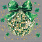 St. Patrick's Day Disco Ball Ready to Press Transfer DTF Transfer Sublimation Transfer
