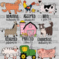 God Says I Am Farm Ready to Press Transfer DTF Transfer Sublimation Transfer