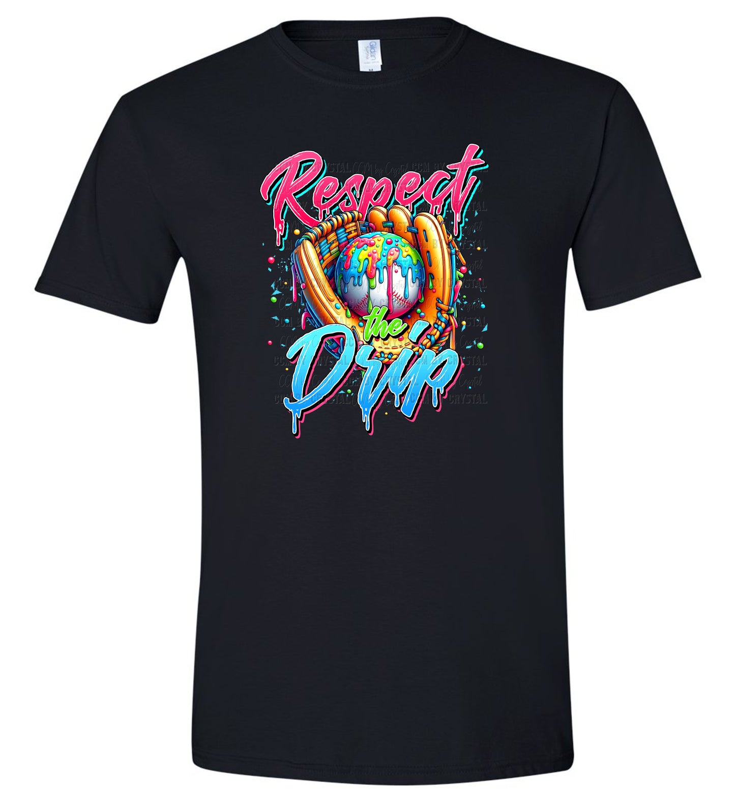 Respect the Drip Baseball T-Shirt