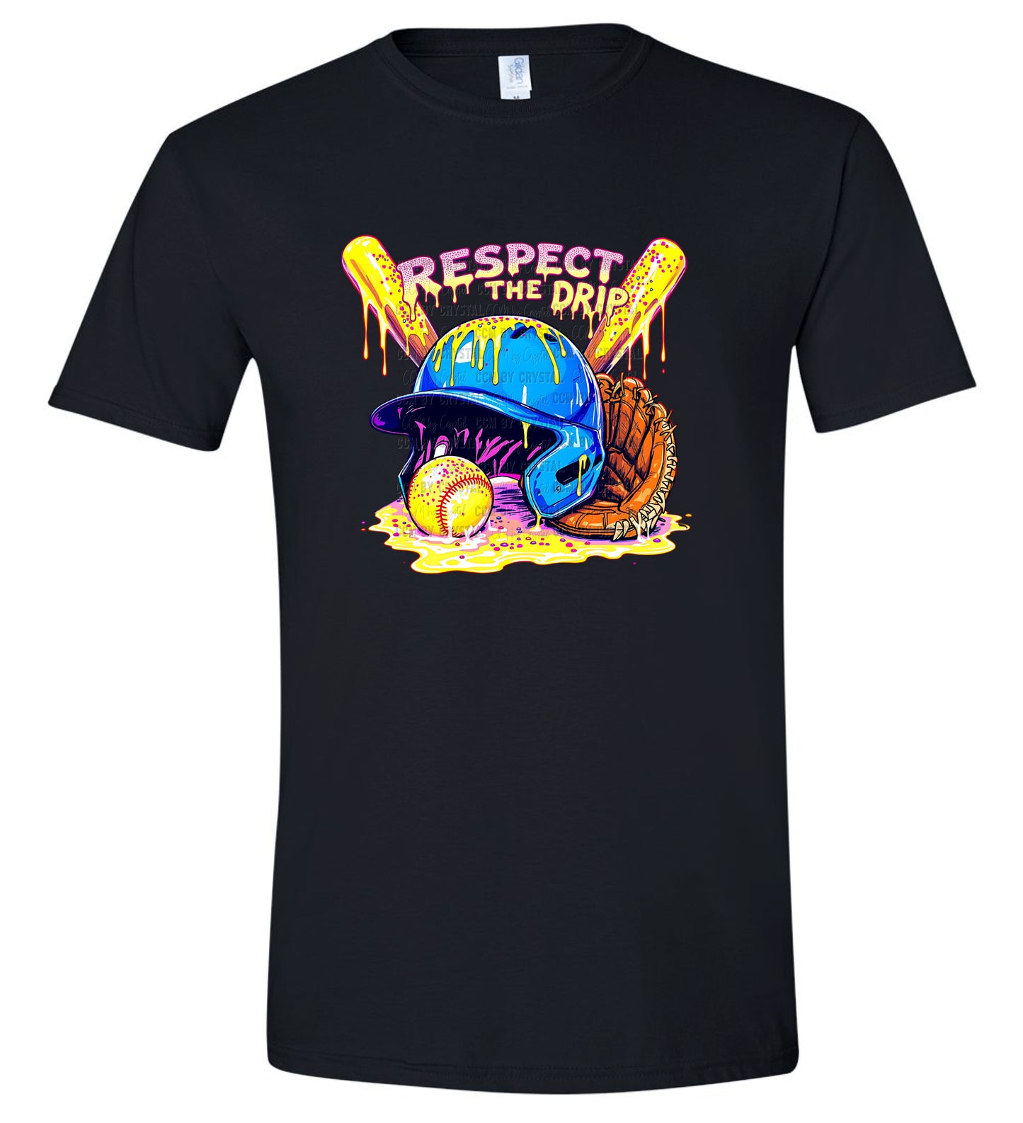 Respect the Drip Softball T-Shirt