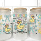 My Ducks May Not be in a Row Transfer 16oz Libby Glass Can Wrap Ready to Apply