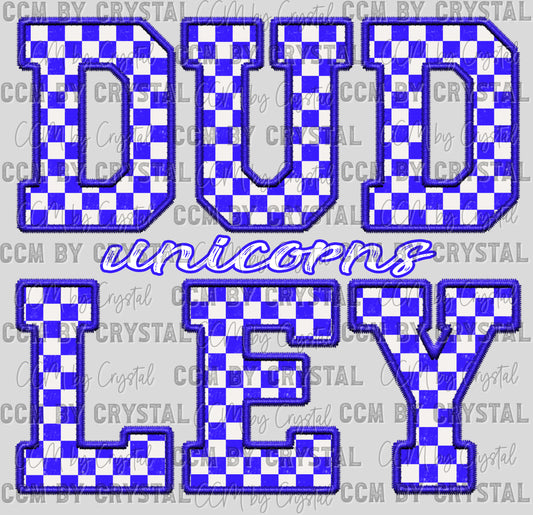 Victoria Dudley Unicorns Ready to Press Transfer DTF Transfer