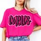 Eagles Doodle Mascot Ready to Press Transfer DTF Transfer Sublimation Transfer