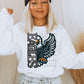 Eagles Mascot Faux Rhinestone Effect PNG Digital File ONLY SM