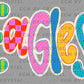 Eagles Doodle Colorful Mascot Ready to Press Transfer Direct to Film DTF Transfers