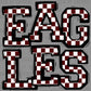 Eagles Maroon Checkered Sports Mascot Ready to Press Transfer DTF Transfer Sublimation Transfer