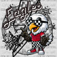 Eagles Mascot Ready to Press Transfer DTF Transfer Sublimation Transfer