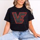 Victoria East Titans Faux Glitter T-Shirt
