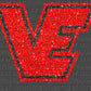 Victoria East Titans Faux Glitter Ready to Press Transfer DTF Transfer Sublimation Transfer