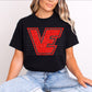 Victoria East Titans Faux Glitter T-Shirt