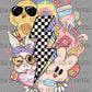 Easter Collage Ready to Press Transfer DTF Transfer Sublimation Transfer