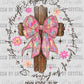 Easter Cross Proverbs 31:25 Religious Ready to Press Transfer DTF Transfer Sublimation Transfer