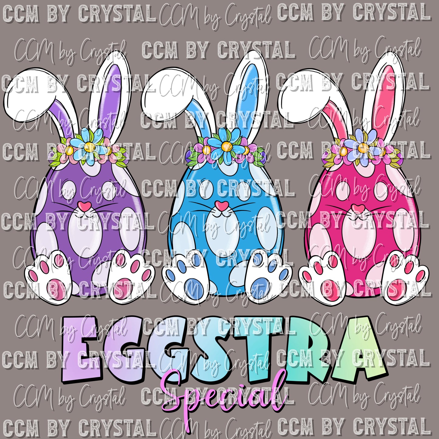 Eggstra Special Easter Ready To Press Transfer DTF Sublimation