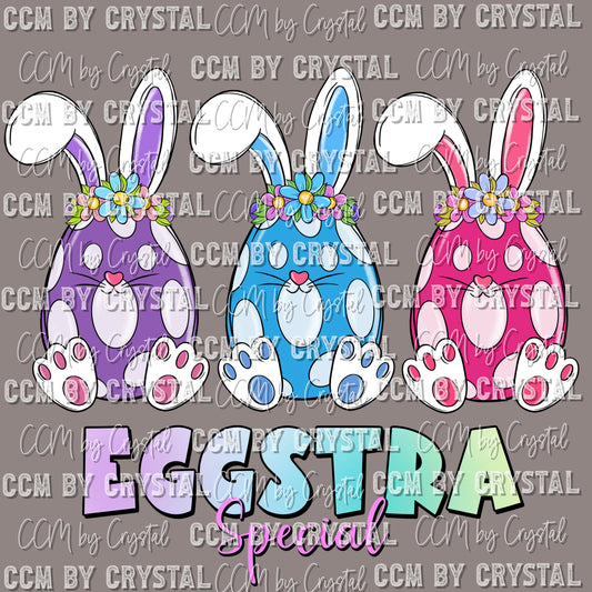 Eggstra Special Easter Ready To Press Transfer DTF Sublimation