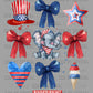 America Elephant Raised Right Trump 2024 Ready to Press Transfer DTF Transfer Sublimation Transfer