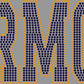 Fairmont 2-Color 11"X3" Wide Spangle Transfer