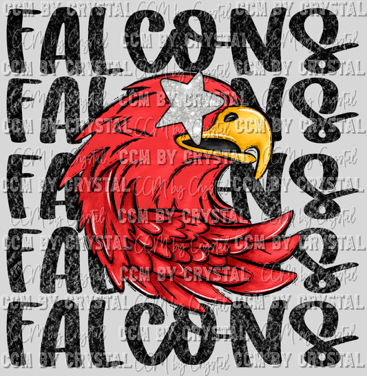 Falcons Mascot Ready to Press Transfer