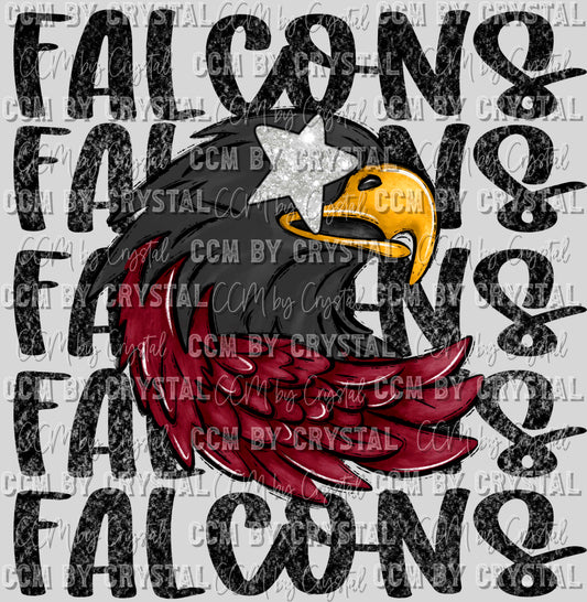 Falcons Mascot Ready to Press Transfer