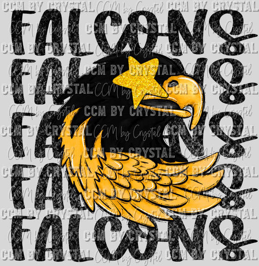 Falcons Mascot Ready to Press Transfer