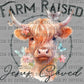 Farm Raised Ready to Press Transfer DTF Transfer Sublimation Transfer