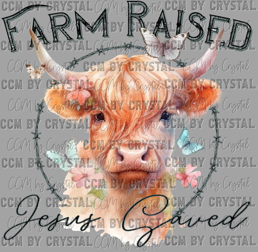 Farm Raised Ready to Press Transfer DTF Transfer Sublimation Transfer