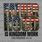 Fatherhood USA Camo Ready to Press DTF Transfers Sublimation Transfers