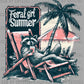 Feral Girl Summer Raccoon Ready to Press Transfer DTF Transfer Sublimation Transfer