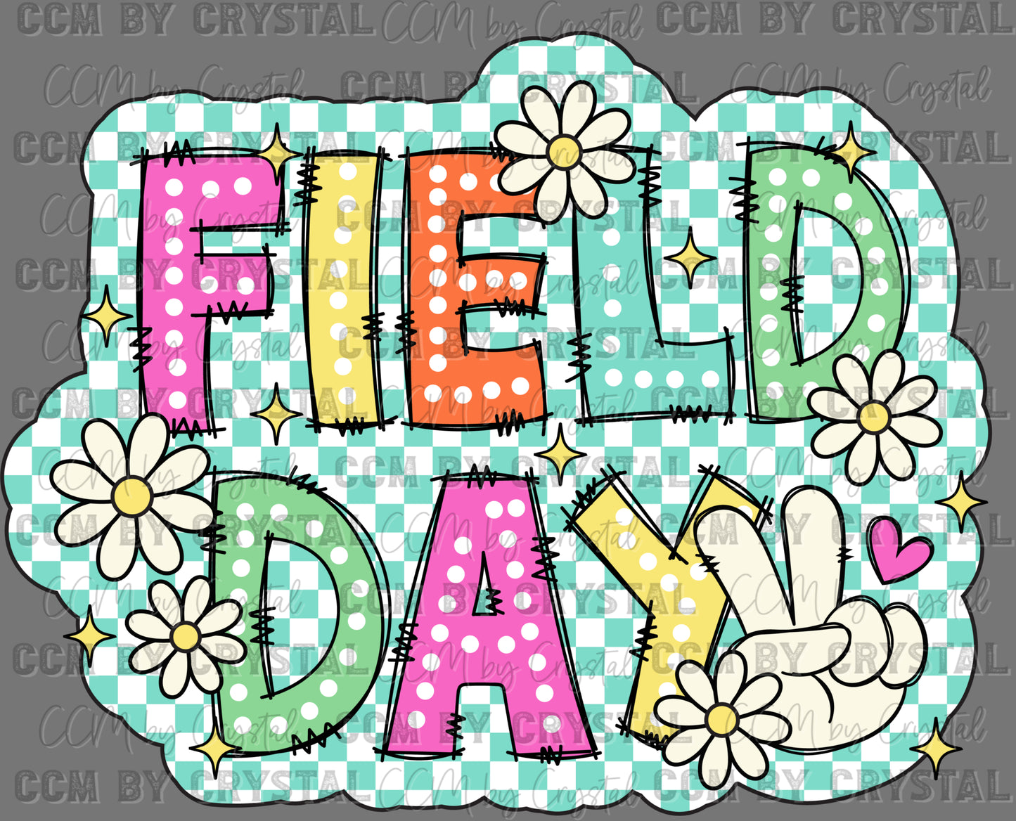 Field Day Ready to Press Transfer DTF Transfer Sublimation Transfer