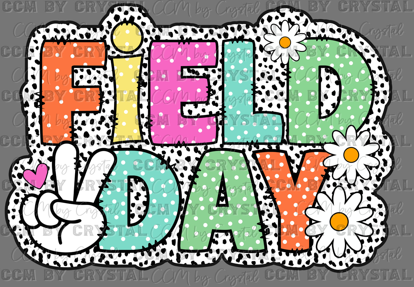 Field Day Ready to Press Transfer DTF Transfer Sublimation Transfer