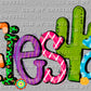 Fiesta Cinco De Mayo Ready to Press Transfer DTF Transfer Sublimation Transfer