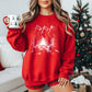 Fireplace Stockings White Christmas Ready to Press Transfer Instant Peel DTF Transfer