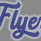 Flyers Approximately 11" wide 3 Color Spangle Transfer