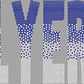 Flyers Ombre Approximately 11" wide Spangle Transfer\