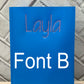 Personalized Embroidered Brad Pocket Folder