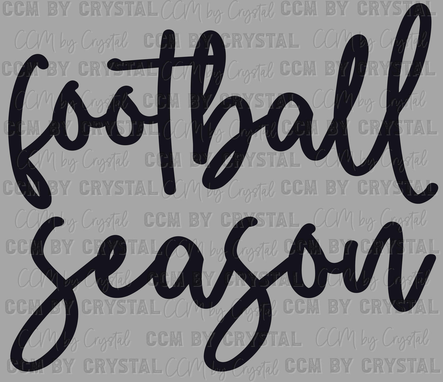 Football Season PNG Digital File ONLY