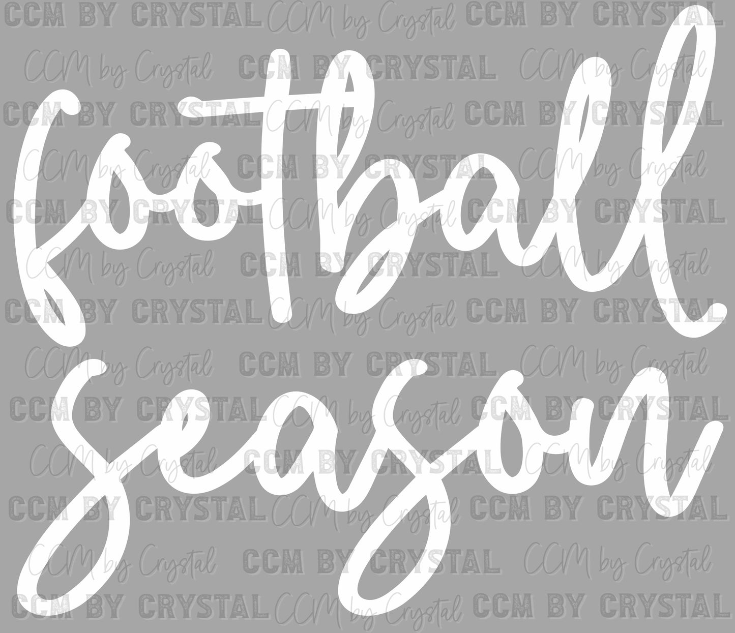 Football Season PNG Digital File ONLY