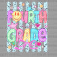 Fourth 4th Girly Pastel Back to School Ready to Press DTF Transfers Sublimation Transfers