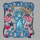 Freedom Tour USA 4th of July Patriotic DTF Transfer Sublimation Transfer