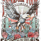 Freedom Tour Born to be Free Fourth of July Patriotic Ready to Press Transfer