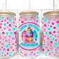 I Baked You Some Shut the Fucupcakes UV DTF Transfer 16oz Libby Glass Can Wrap Ready to Apply