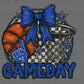Basketball Game Day Royal Ready to Press DTF Transfers Sublimation Transfers