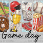 Baseball Game Day Ready to Press Transfer DTF Transfer Sublimation Transfer