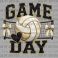 Game Day Volleyball Ready to Press DTF Transfers Sublimation Transfers