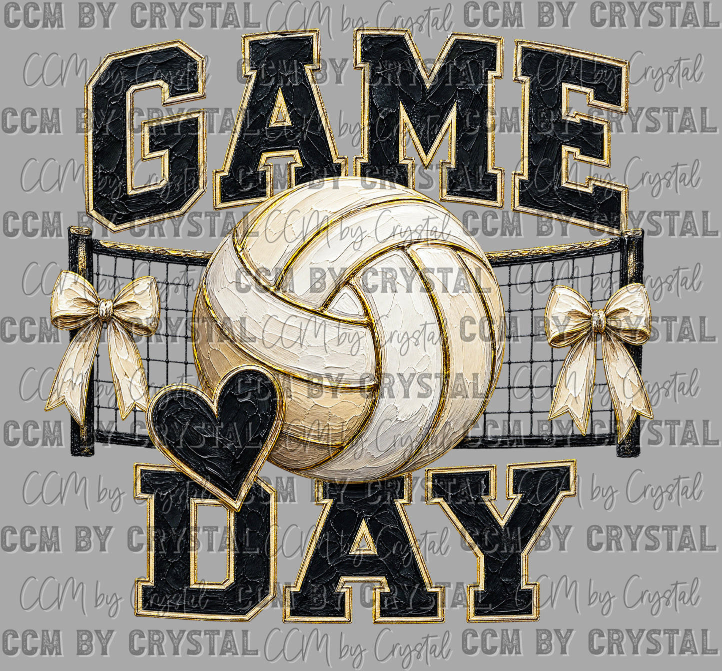 Game Day Volleyball Ready to Press DTF Transfers Sublimation Transfers