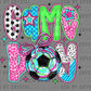 Game Day Soccer Ready to Press Instant Peel DTF Transfers Sublimation Transfers