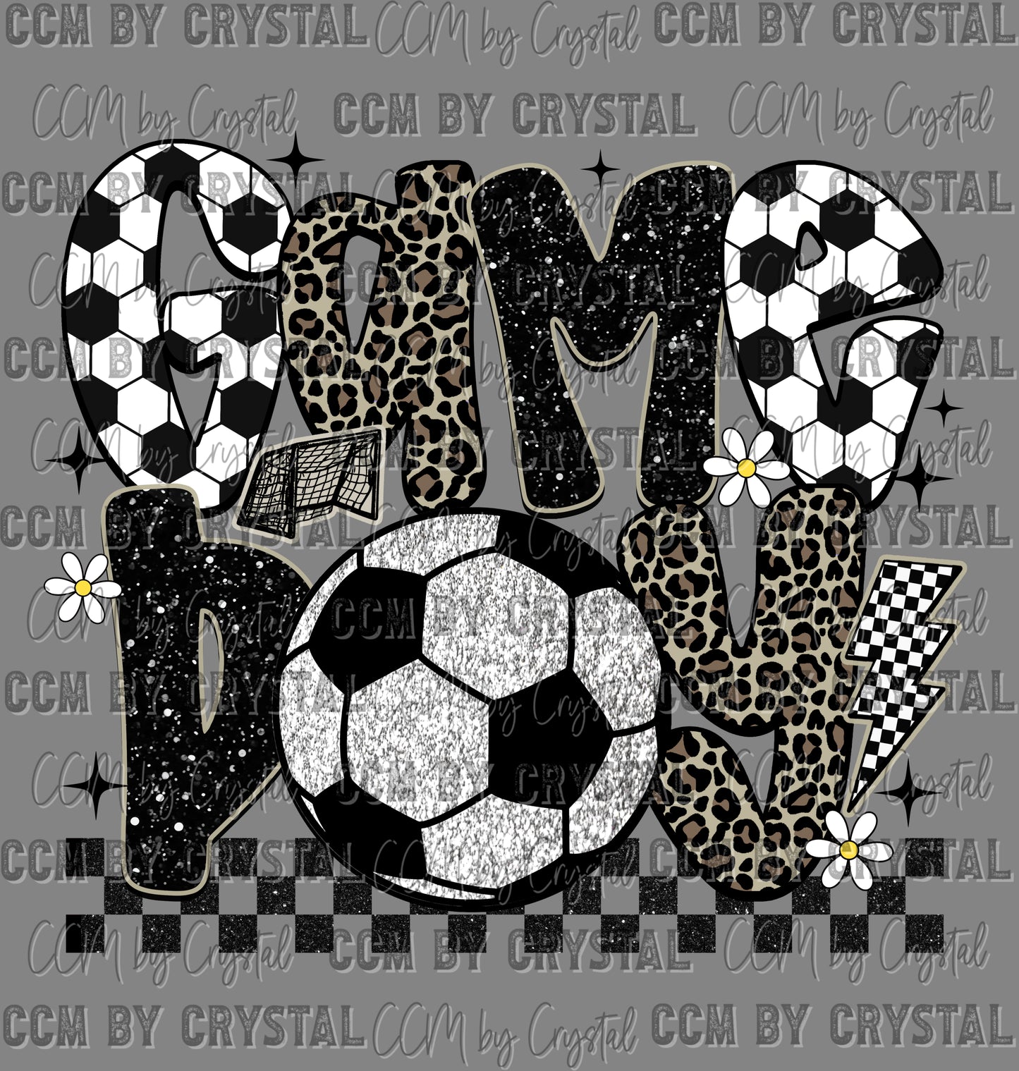 Game Day Soccer Ready to Press Instant Peel DTF Transfers Sublimation Transfers