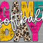 Game Day Softball Ready to Press Transfer DTF Transfer Sublimation Transfer
