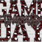 Game Day Tomcats Leopard Mascot Ready to Press Transfer