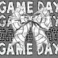Game Day Volleyball Stacked Ready to Press Transfer DTF Transfer Sublimation Transfer