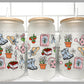 Garden UV Transfer 16oz Libby Glass Can Wrap Ready to Apply